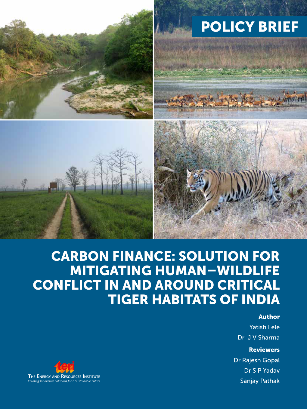 Carbon Finance Solution For Mitigating Human Wildlife Conflict In And