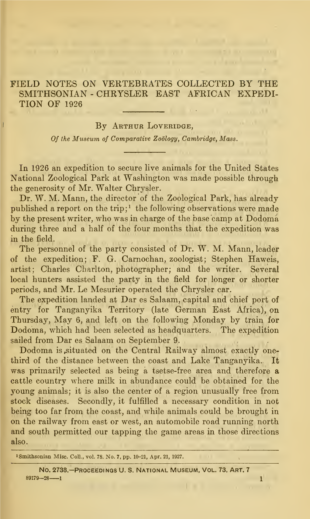 Proceedings of the United States National Museum