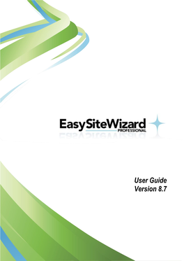 Easysitewizard Professional User Guide