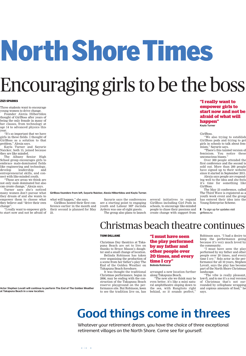 Encouraging Girls to Be the Boss
