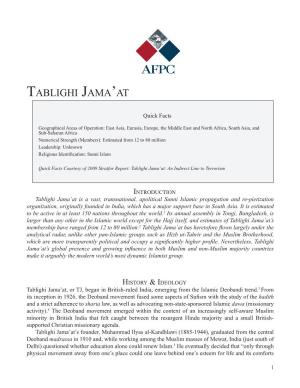 Tablighi Jama'at 2020 Website.Indd