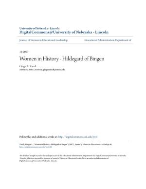 Hildegard of Bingen Ginger L