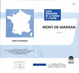 Carte Géologique De Mont-De-Marsan (951)