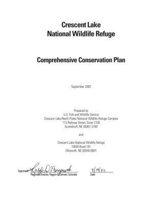 Comprehensive Conservation Plan for Crescent Lake National Wildlife