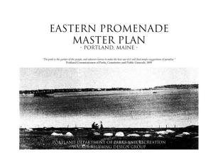 Eastern Promenade Master Plan - Portland, Maine