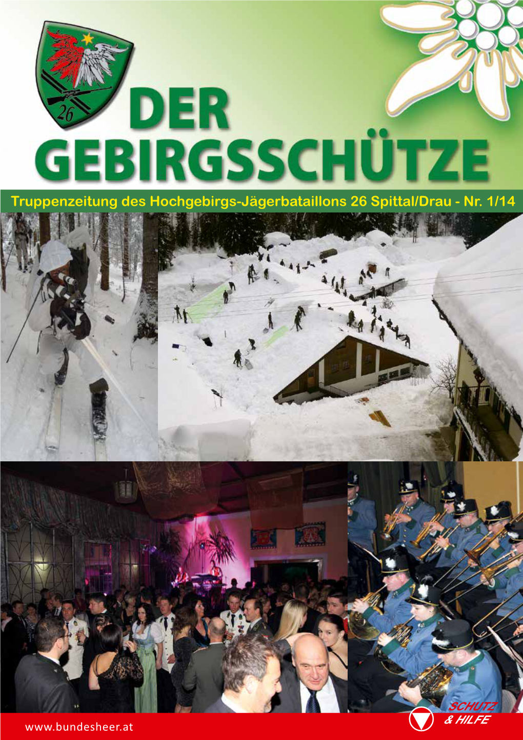 Truppenzeitung Des Hochgebirgs-Jägerbataillons 26 Spittal/Drau - Nr