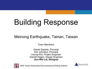 Meinong (Yujing) Earthquake Tainan, Taiwan