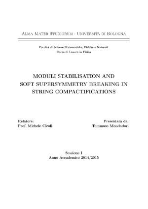 Moduli Stabilisation and Soft Supersymmetry Breaking in String Compactifications