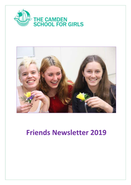 Friends Newsletter 2019 Foreword from the Headteacher, Ms Elizabeth Kitcatt