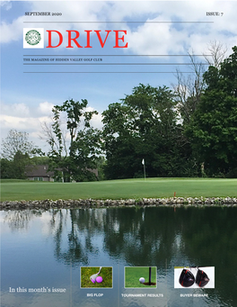 September 2020 Issue: 7 Drive