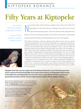 KIPTOPEKE BONANZA Fifty Years at Kiptopeke