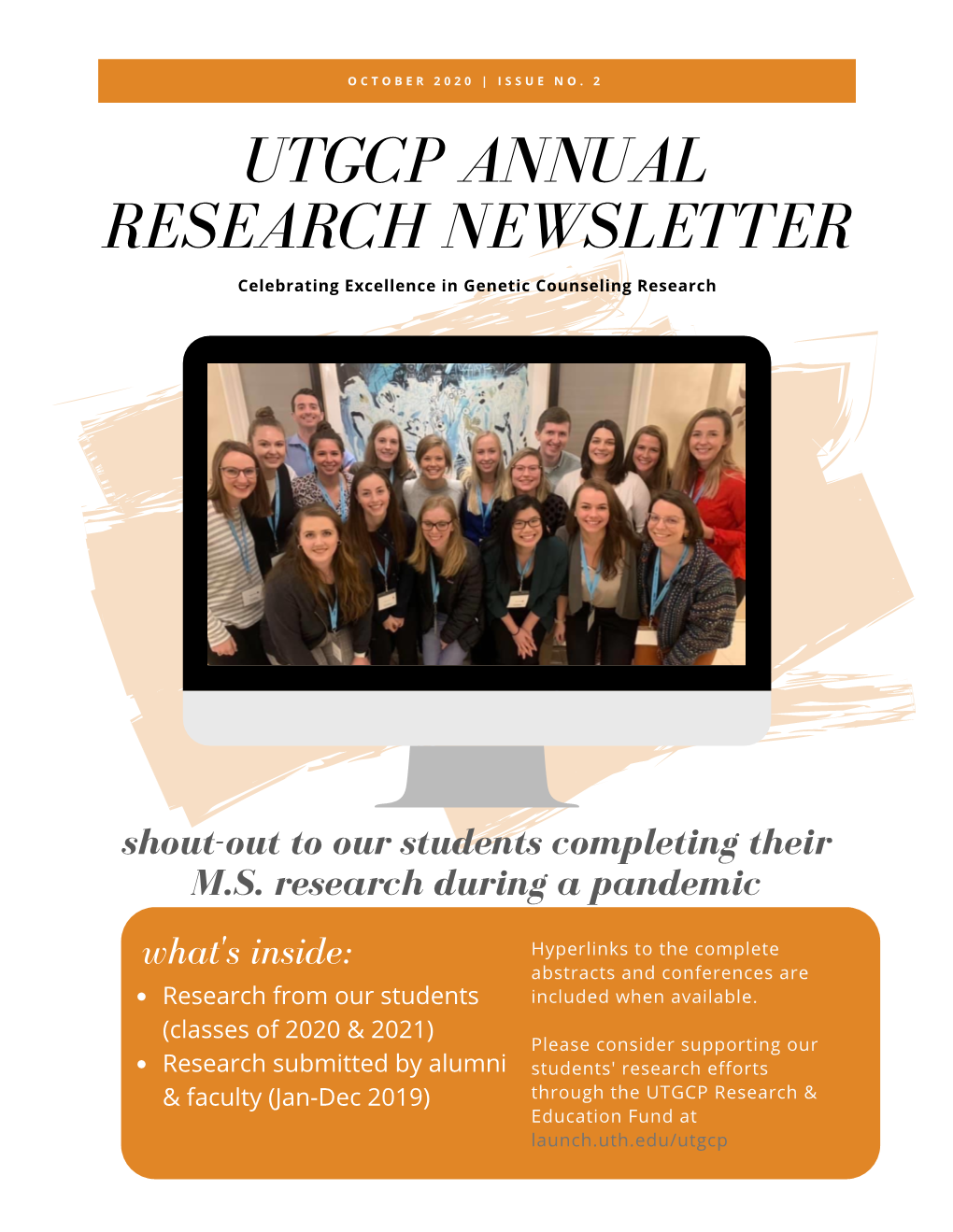 2020 UTGCP Research Newsletter