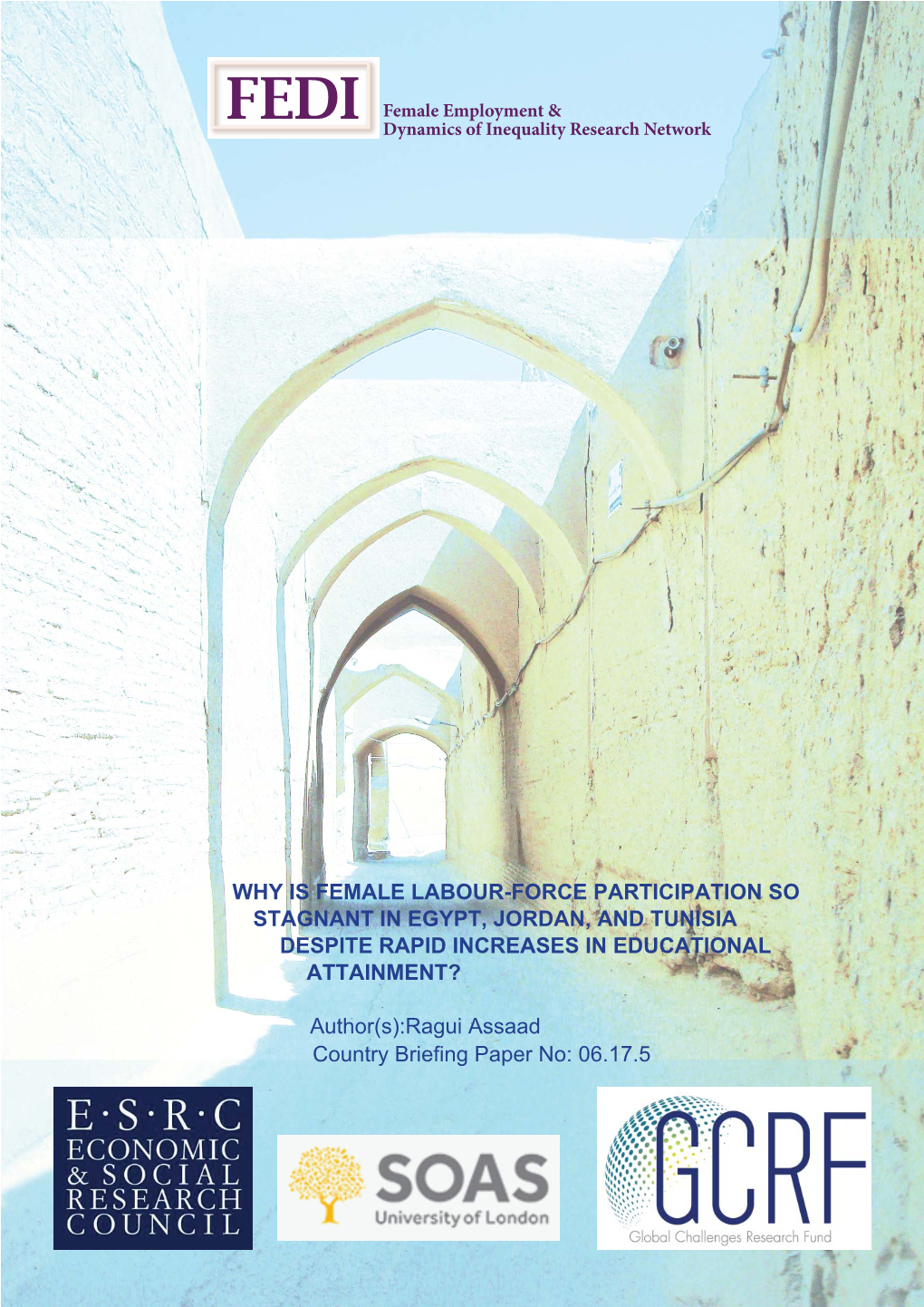 Why Is Female Labour-Force Participation So Stagnant in Egypt, Jordan, and Tunisia Despite Rapid Increases in Educational Attainment?