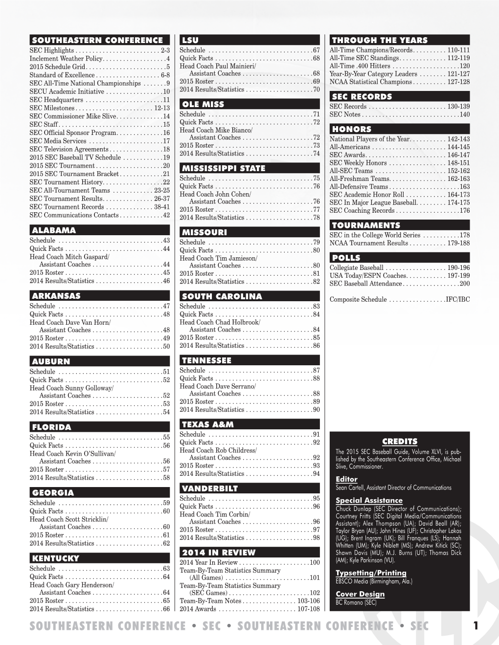 Southeastern Conference • Sec • Southeastern Conference • Sec 1 Sec Highlights