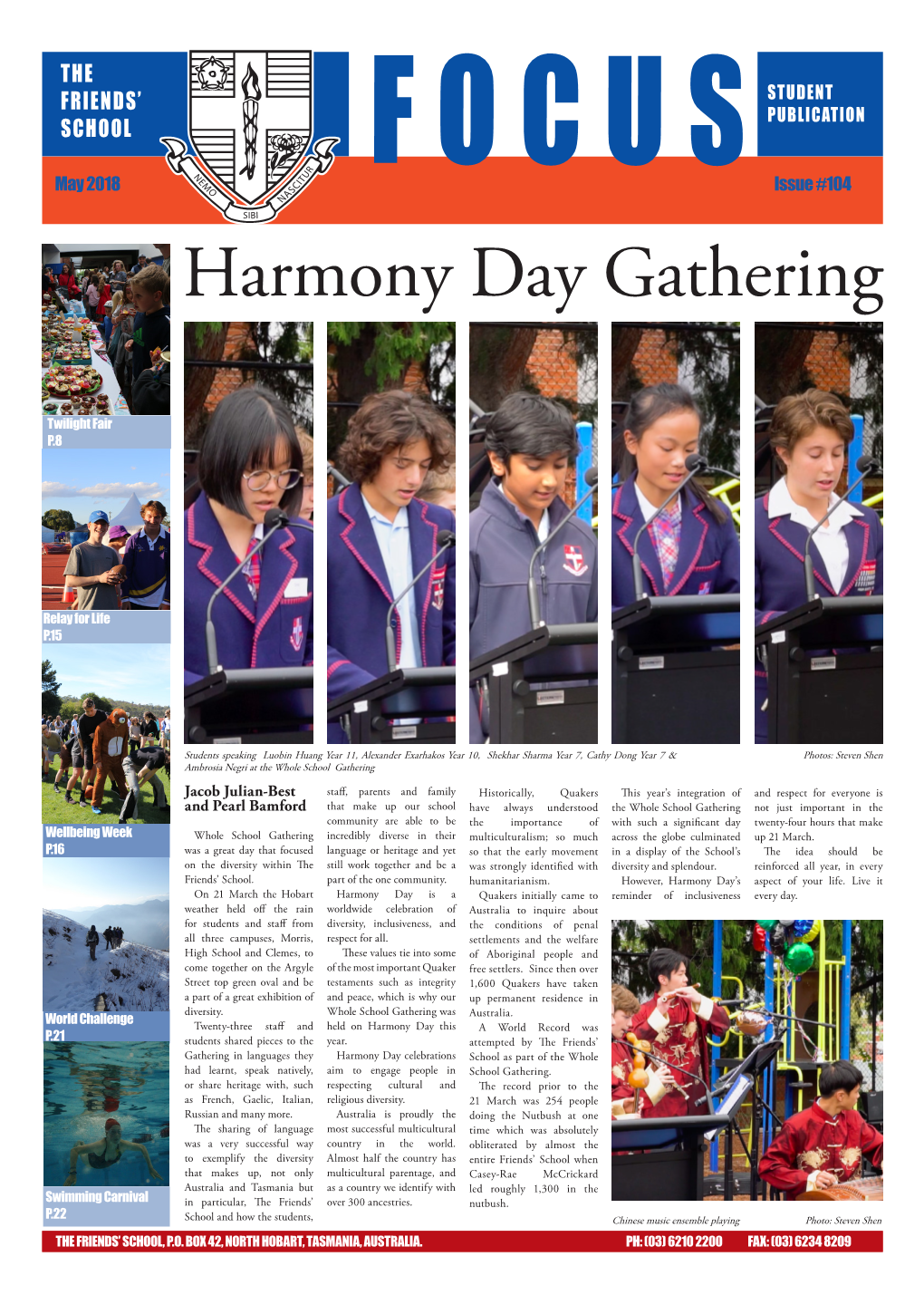Harmony Day Gathering