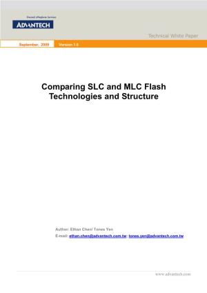 Comparing SLC and MLC Flash Technologies and Structure