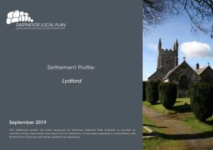 Lydford Settlement Profile