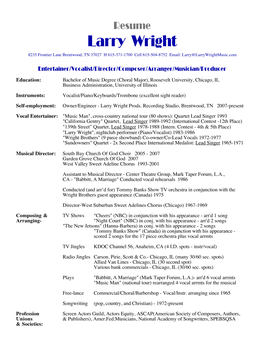Lar's Resume-2008.Cwk (WP)