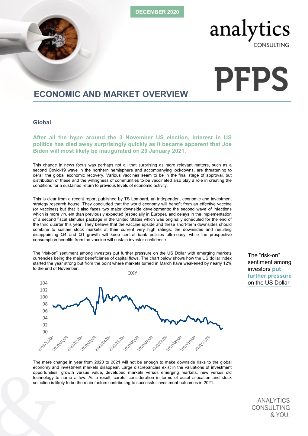 Economic and Market Overview