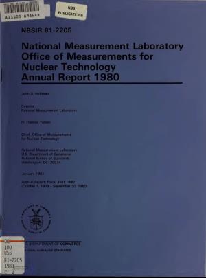 Annual Report 1980 I