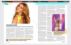 Celine Diondion Pleasure to Work With