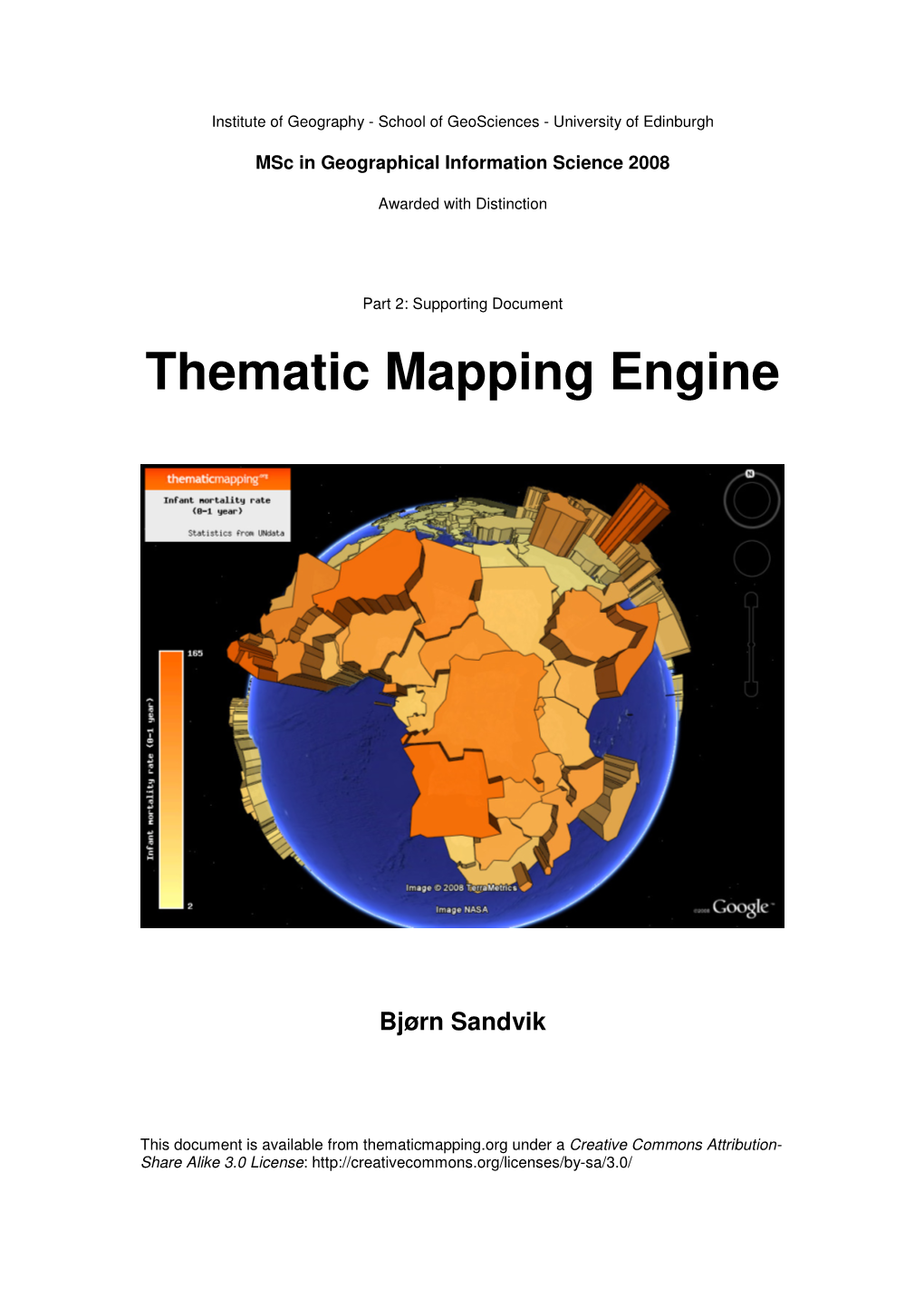 Thematic Mapping Engine