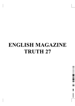 English Magazine Truth 27