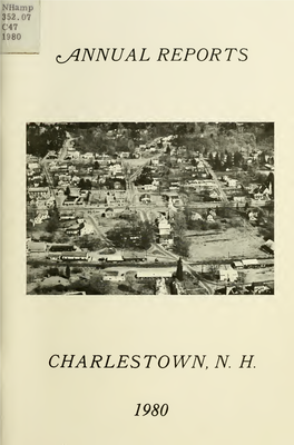 Annual Reports of the Selectmen and Other Town Officers