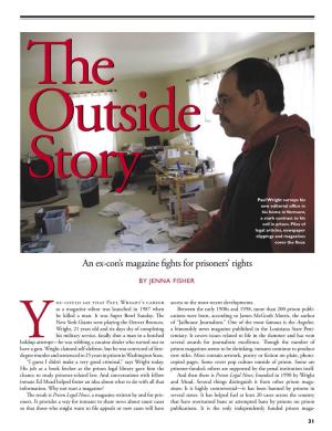 An Ex-Con's Magazine Fights for Prisoners' Rights