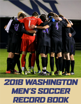 Men's Soccer 2016 Record Book