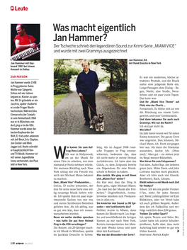 Was Macht Eigentlich Jan Hammer?
