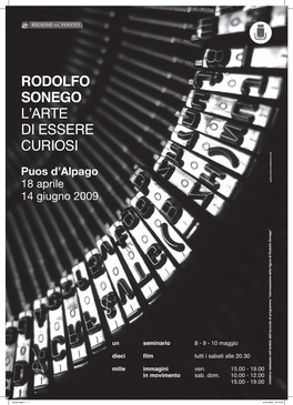 Senza Titolo-1 1 9-04-2009 16:16:56 Il Progetto Rodolfo Sonego