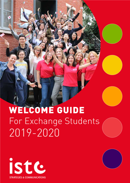 WELCOME GUIDE for Exchange Students 2019-2020