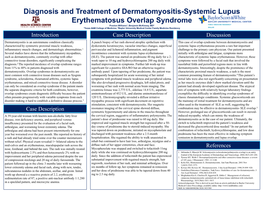 Diagnosis and Treatment of Dermatomyositis-Systemic Lupus