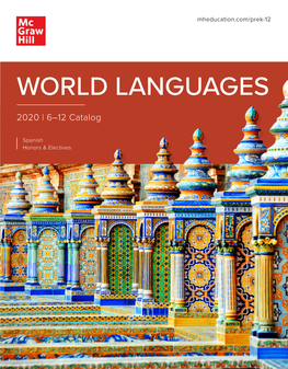 WORLD LANGUAGES 2020 | 6–12 Catalog