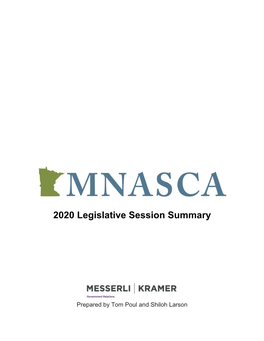 2020 Legislative Session Summary