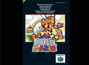 PAPER MARIO™ Game Pak for the Nintendo® System