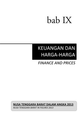 Keuangan Dan Harga-Harga Finance and Prices