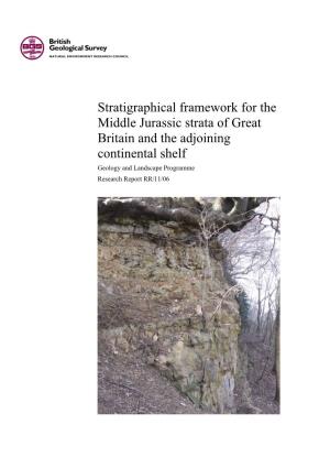 Stratigraphical Framework for the Middle Jurassic Strata of Great