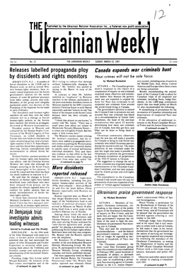 The Ukrainian Weekly 1987, No.12