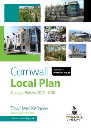 Cornwall Council Local Plan Strategic Policies 2010