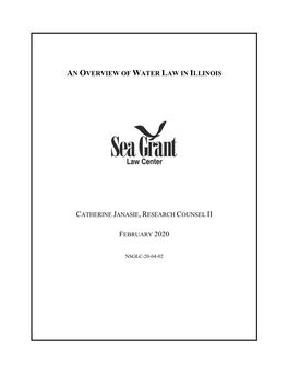 An Overview of Water Law in Illinois