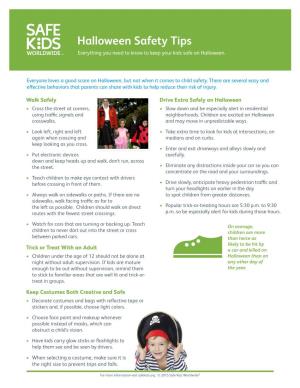 Halloween Safety Tips Everything You Need to Know to Keep Your Kids Safe on Halloween