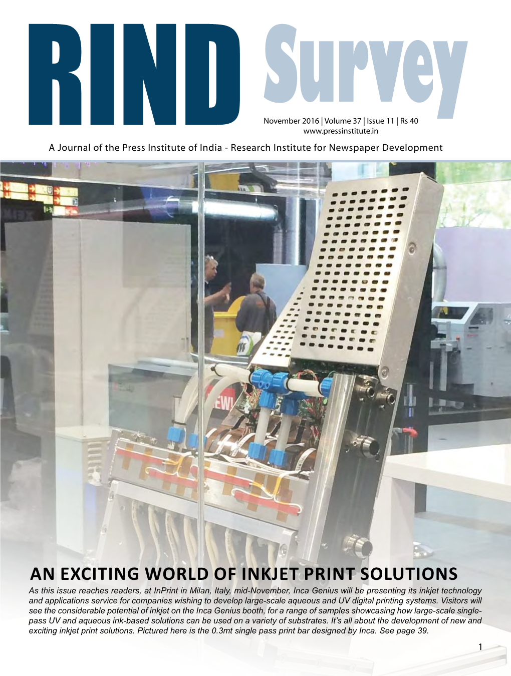 An Exciting World of Inkjet Print Solutions