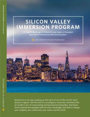 Silicon Valley Immersion Program