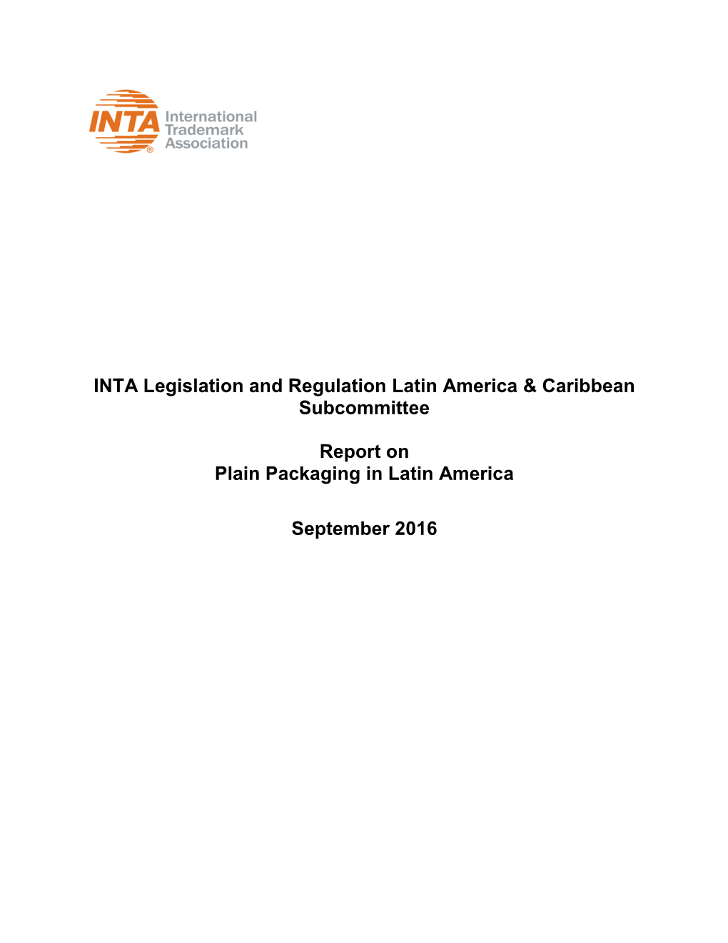 INTA Legislation and Regulation Latin America & Caribbean