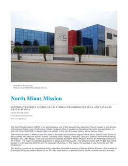 North Minas Mission Facade
