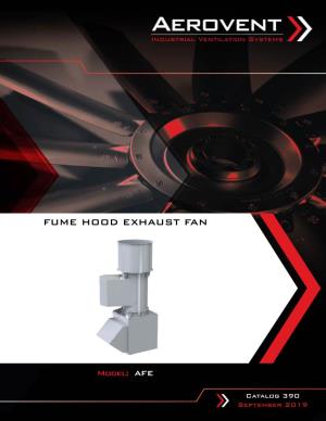 Roof Ventilators Fume Hood Inline Exhaust Fan (Models AFE)