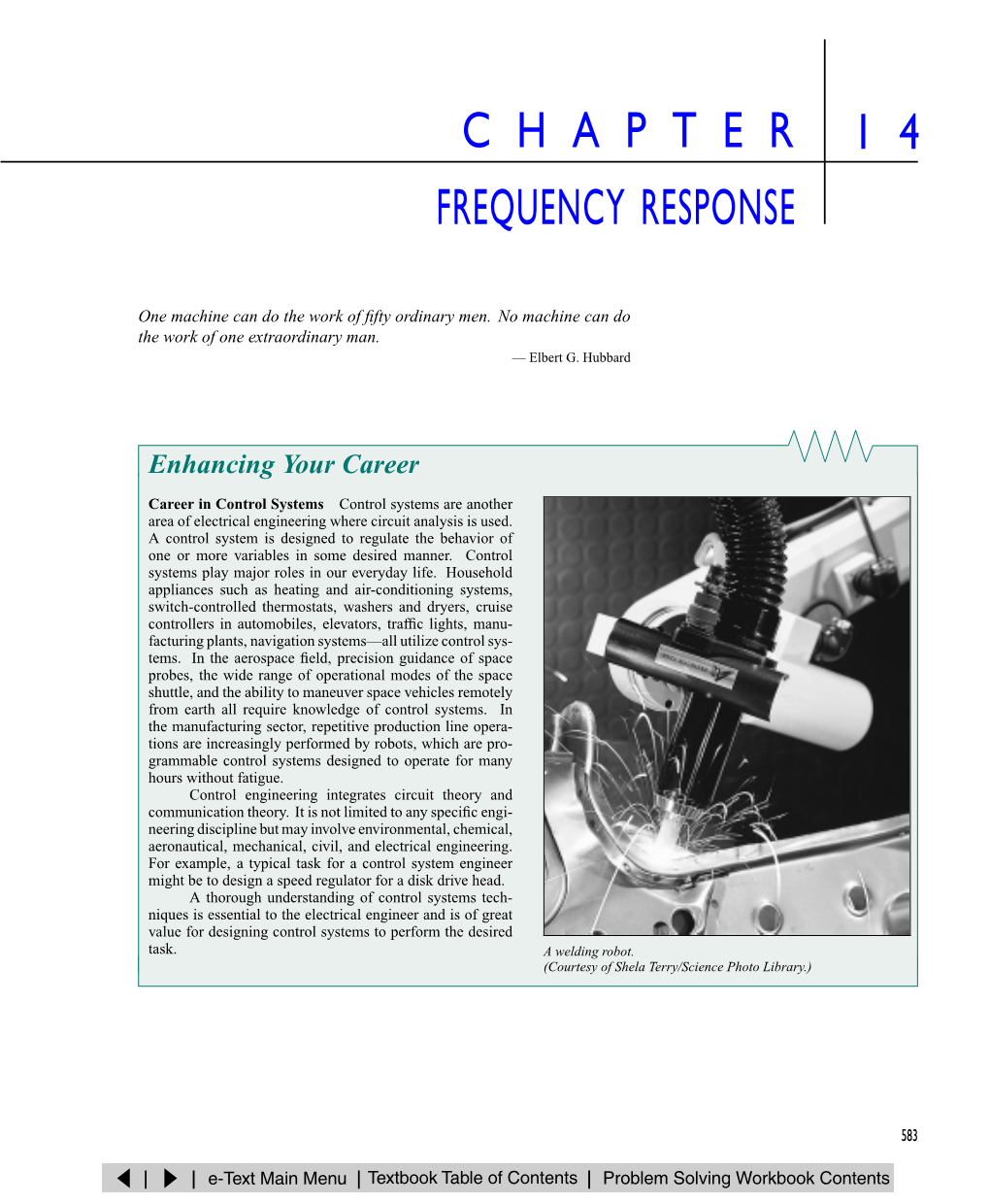 Chapter 14 Frequency Response