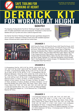 35 Derrick Kit Flyer 2019